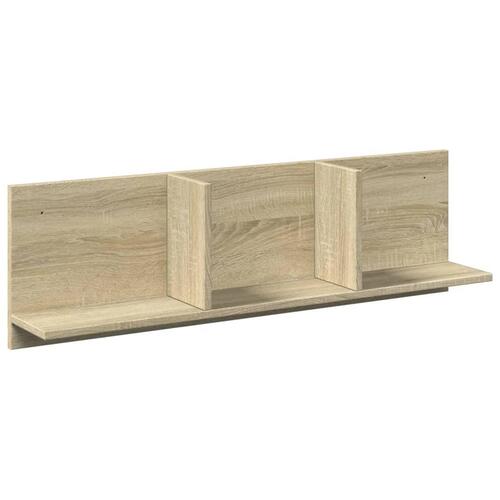 Vægskab 100x16,5x30 cm konstrueret træ sonoma-eg