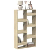 Bogreol 100x33x175 cm konstrueret træ sonoma-eg