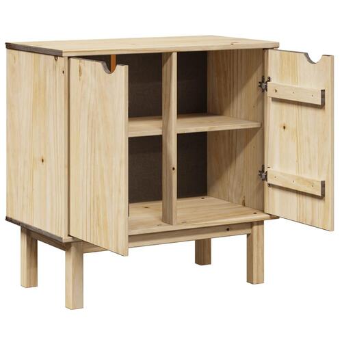 Entréskab OTTA 75x40x45 cm massivt fyrretræ