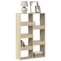 Bogreol 100x33x155,5 cm konstrueret træ sonoma-eg