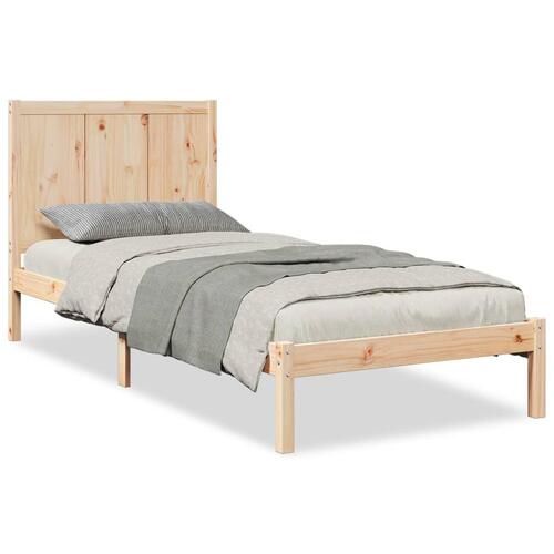 Ekstra lang sengeramme uden madras 90x210 cm massivt træ