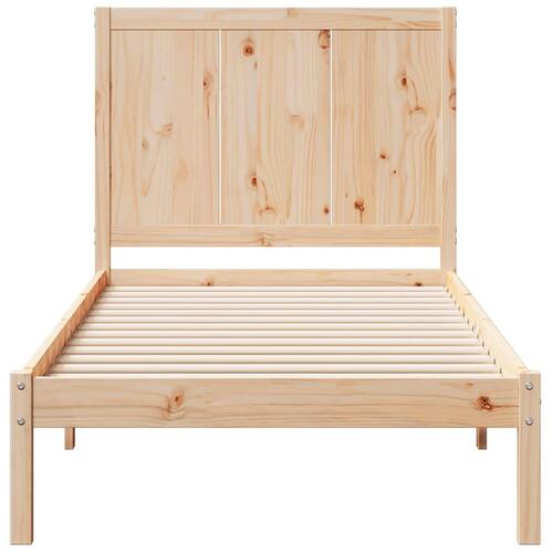 Ekstra lang sengeramme uden madras 90x210 cm massivt træ