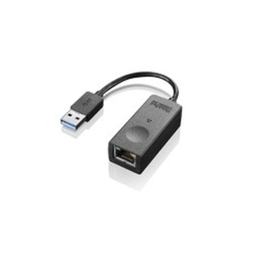 Ethernet til USB-adapter Lenovo 4X90S91830 USB 3.0 Sort