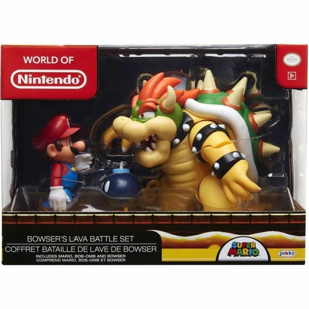Jakks Pacific Super Mario - Bowser’s Lava Battle sæt