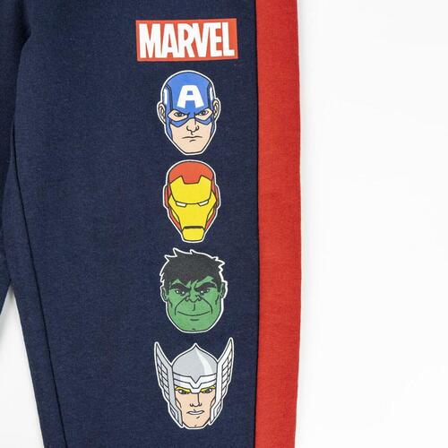 Træningsdragt til børn The Avengers Mørkeblå 5 år