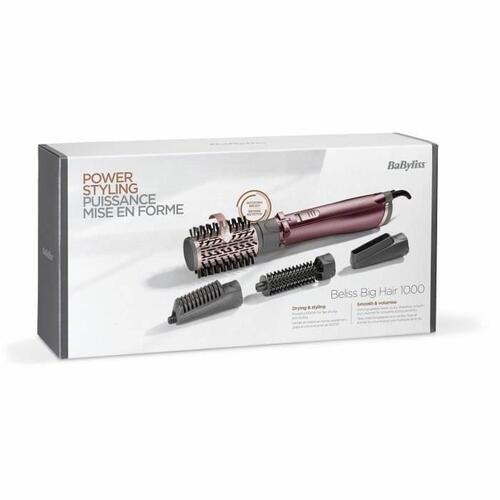 Børste Babyliss AS960E 1000W Sort Grå Rosenguld ABS
