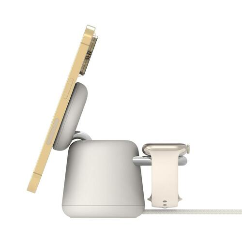 Belkin WIZ020VFH37 vægoplader - trådløs MagSafe, sand