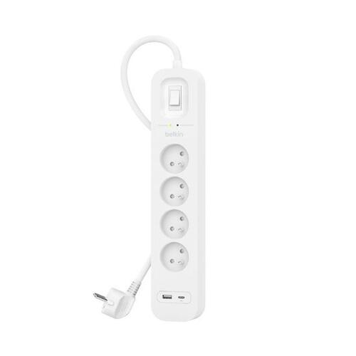 4-stiks bundkort med tænd/sluk-knap Belkin SRB001CA2M (2 m)