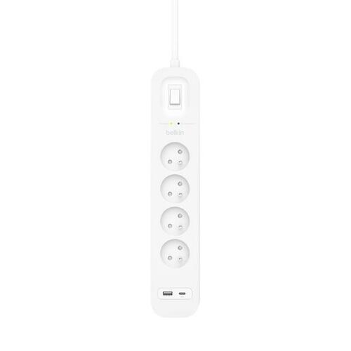 4-stiks bundkort med tænd/sluk-knap Belkin SRB001CA2M (2 m)