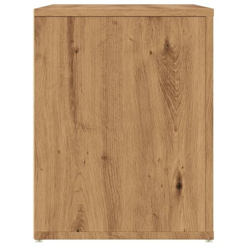 Skobænk 100x35x45 cm konstrueret træ kunsteg