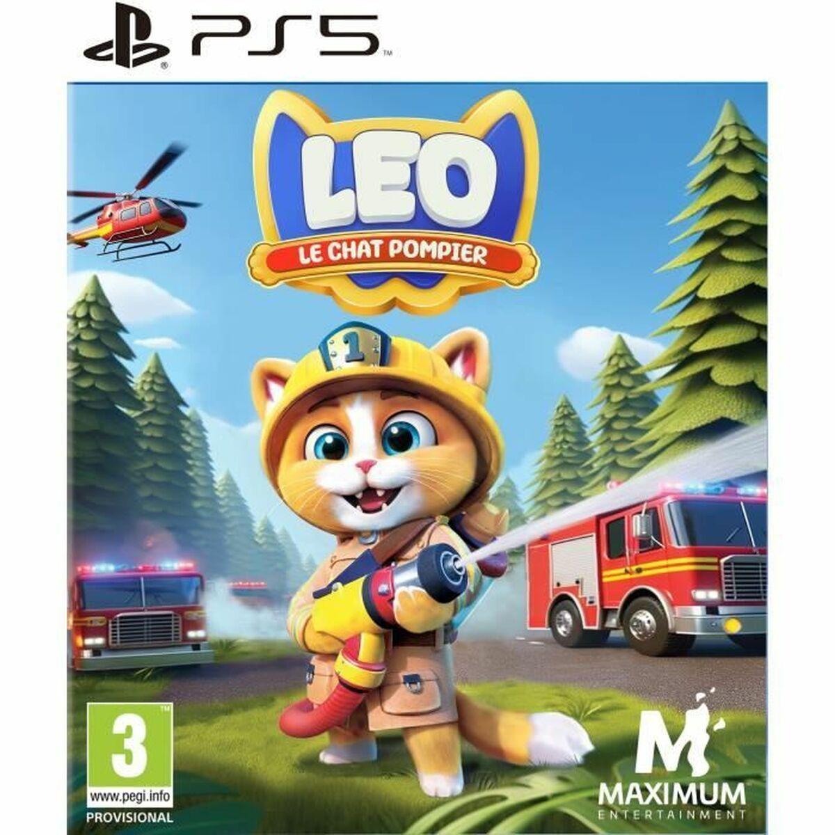 PlayStation 5 spil Just For Games Leo The Firefighter Cat