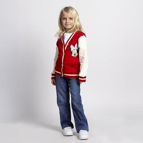 Jakke Børns Minnie Mouse Rød 4 år