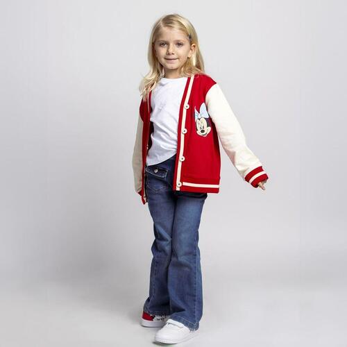 Jakke Børns Minnie Mouse Rød 6 år