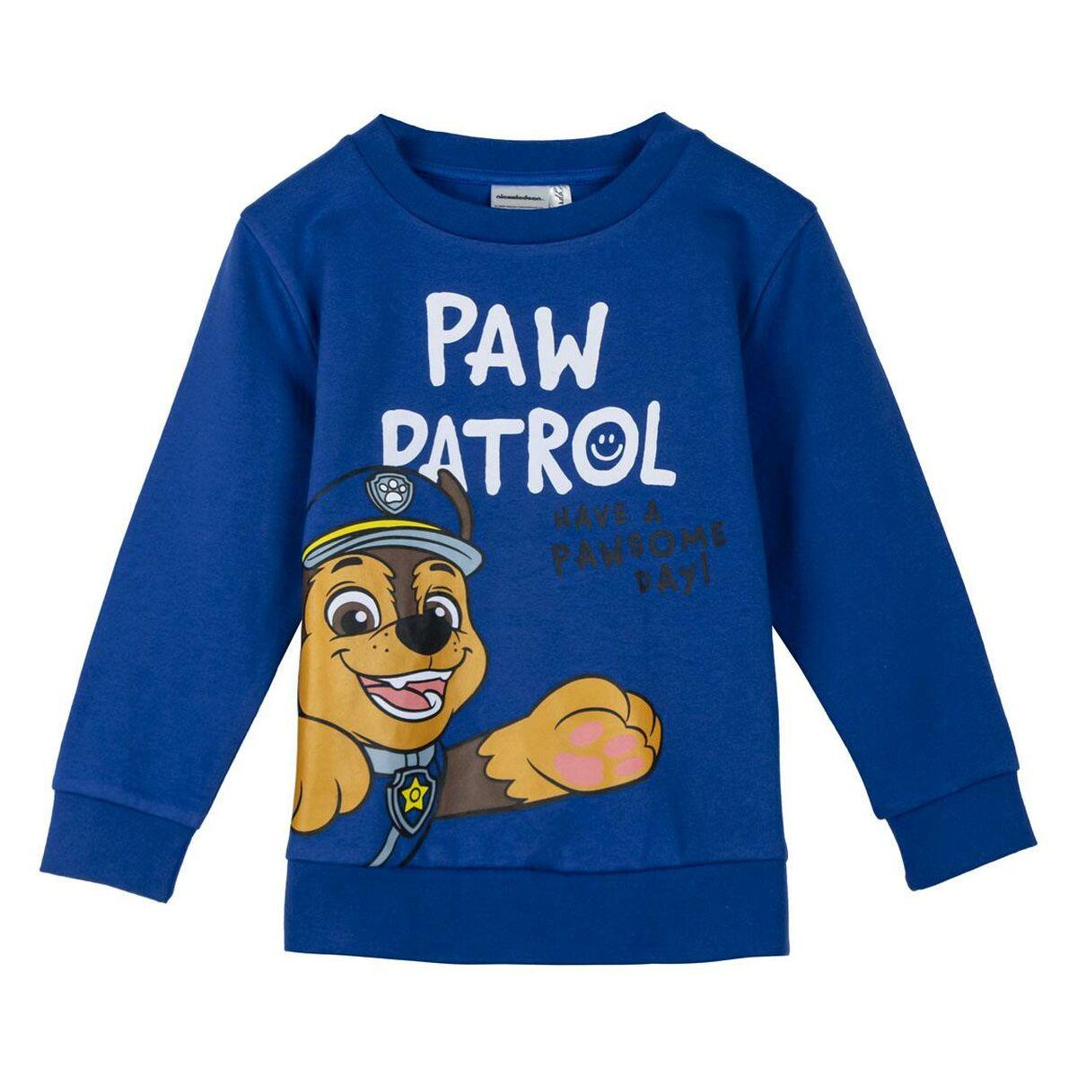 Sweaters uden Hætte til Børn The Paw Patrol Blå 6 år