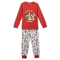 Nattøj Børns Mickey Mouse Rød 8 år