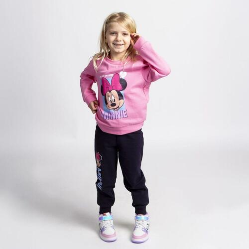 Træningsdragt til børn Minnie Mouse Pink 7 år