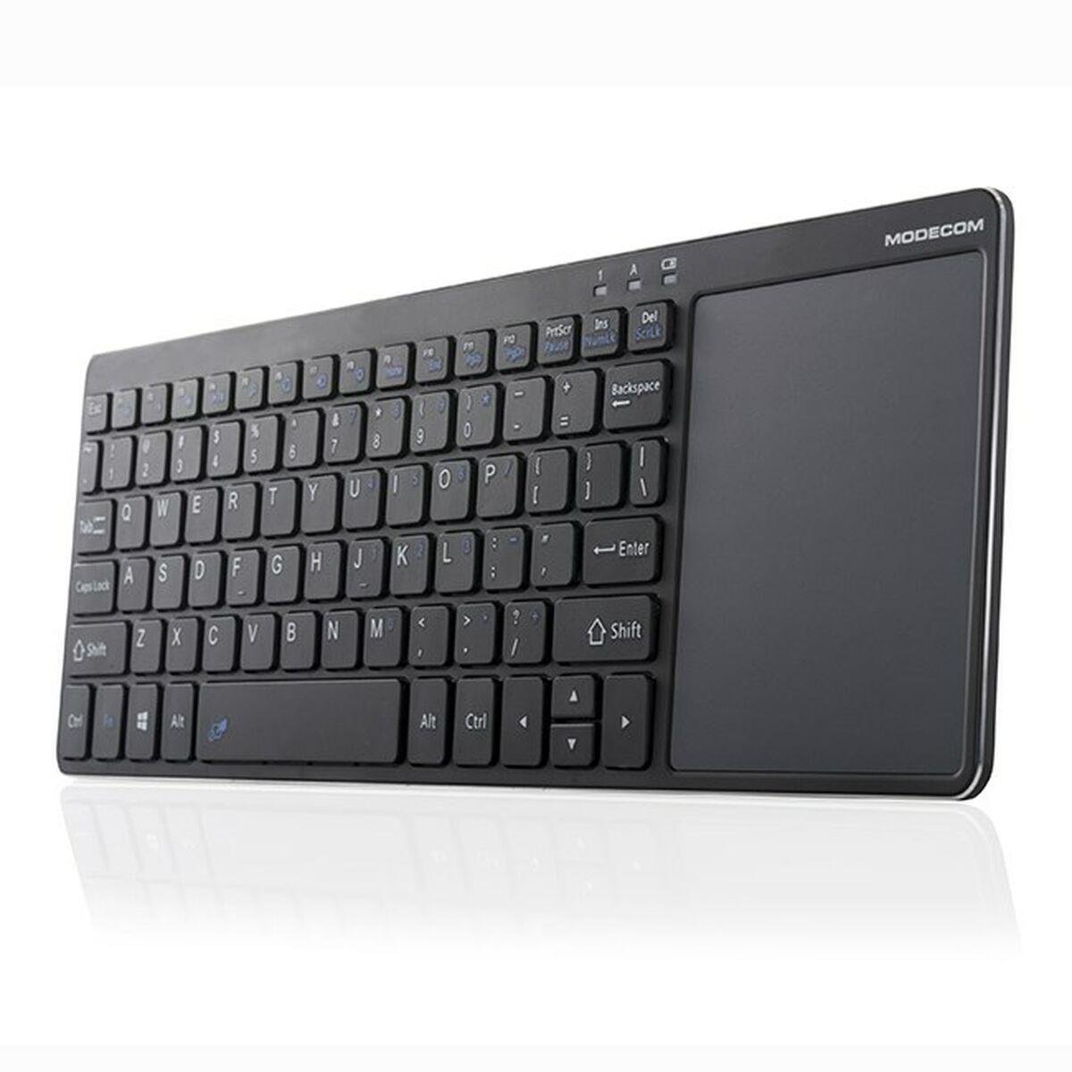 Tastatur Modecom MC-TPK1 Sort Engelsk QWERTY