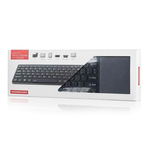 Tastatur Modecom MC-TPK1 Sort Engelsk QWERTY