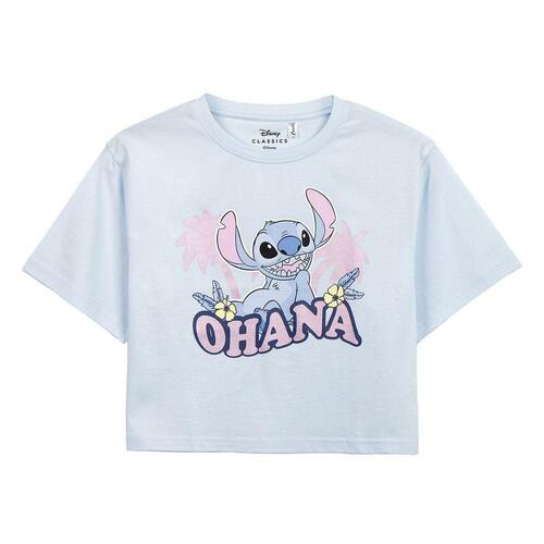 Kortærmet T-shirt til Kvinder Stitch Lyserød XS