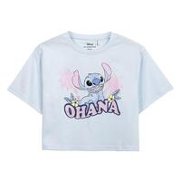 Kortærmet T-shirt til Kvinder Stitch Lyserød XL