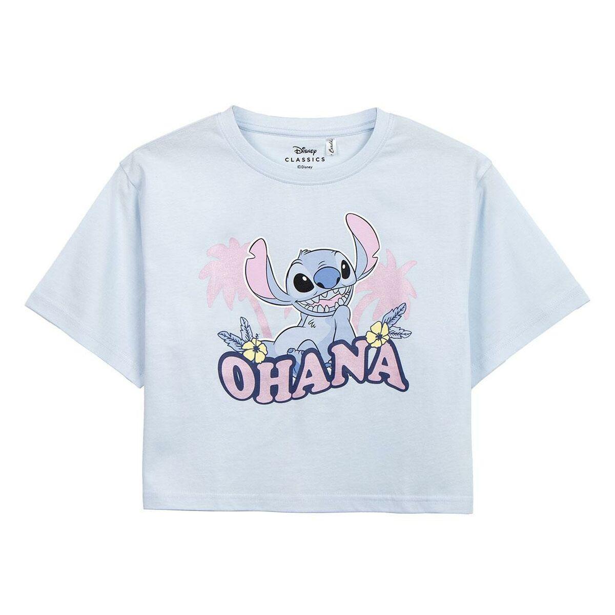 Kortærmet T-shirt til Kvinder Stitch Lyserød XL