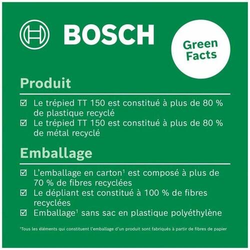 Bærbar Trefod BOSCH TT150