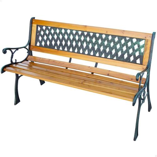 Bænk Aktive Træ Sort (OUTLET B)