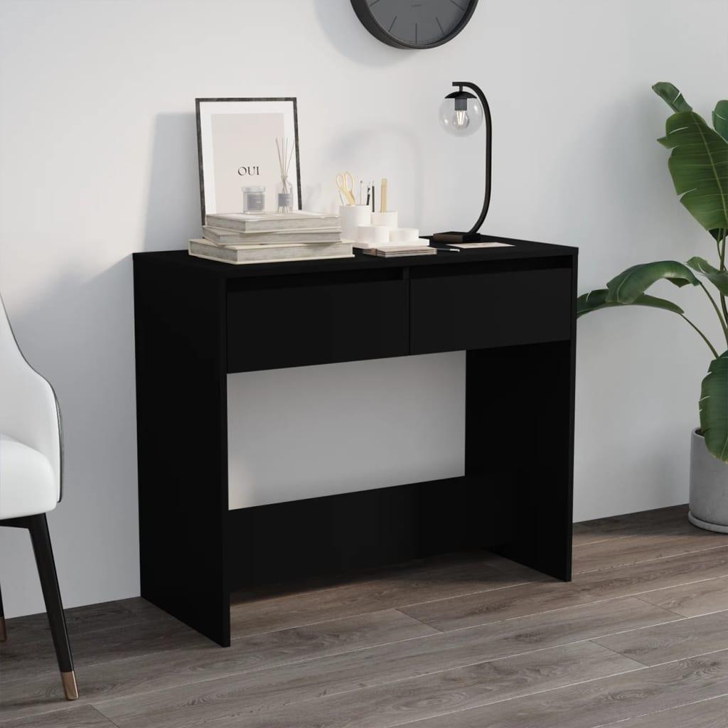 Konsolbord 89x41x76,5 cm stål sort