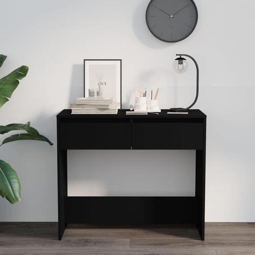 Konsolbord 89x41x76,5 cm stål sort