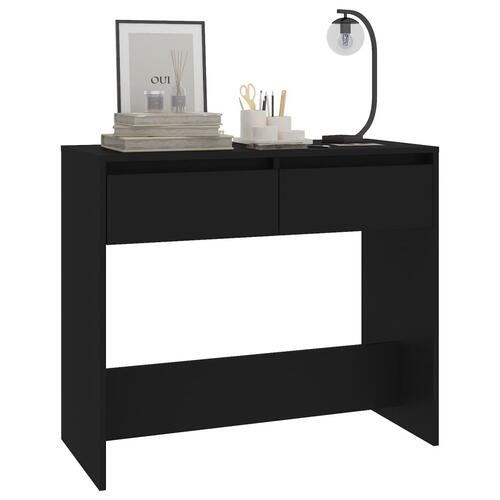 Konsolbord 89x41x76,5 cm stål sort
