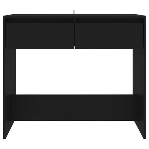 Konsolbord 89x41x76,5 cm stål sort