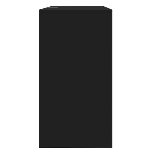 Konsolbord 89x41x76,5 cm stål sort