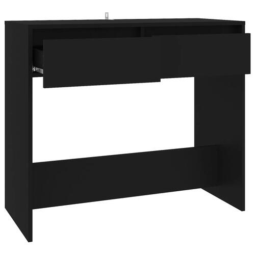 Konsolbord 89x41x76,5 cm stål sort