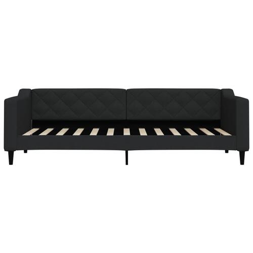 Daybed 80x200 cm stof sort