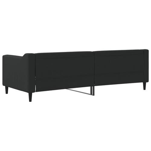 Daybed 80x200 cm stof sort
