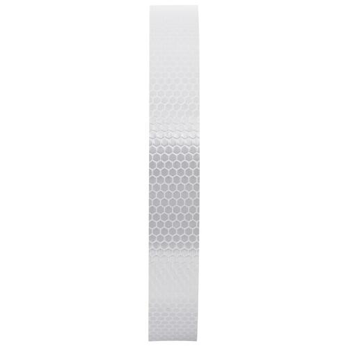 Reflekstape 2,5 cm x 50 m PVC hvid