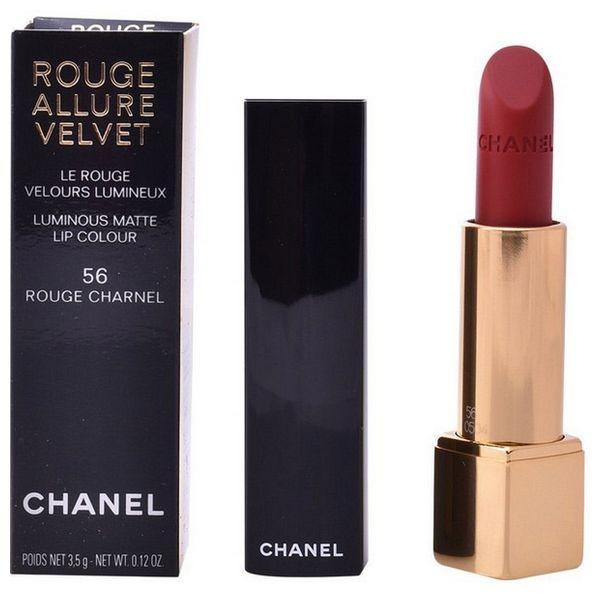 Læbestift Rouge Allure Velvet Chanel 56 - rouge charnel 3,5 g