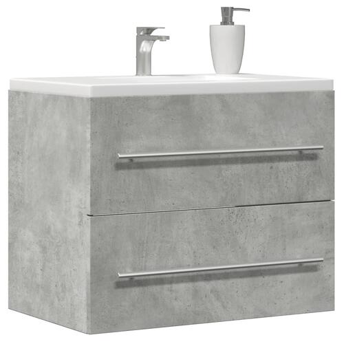 Vaskeskab 60x38,5x48 cm konstrueret træ betongrå