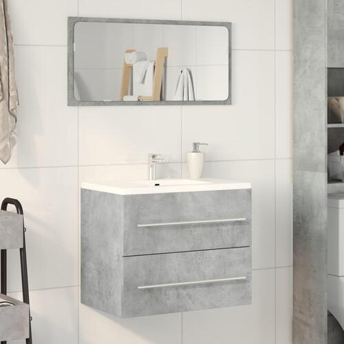 Vaskeskab 60x38,5x48 cm konstrueret træ betongrå