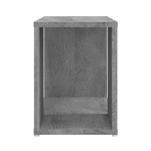 Tv-bord 60x24x32 cm konstrueret træ grå sonoma-eg