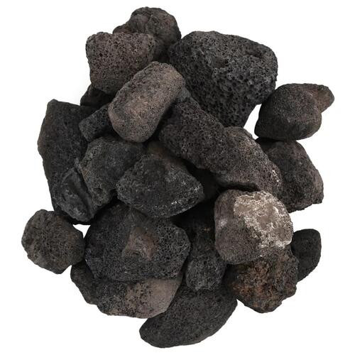 Vulkanske sten 10 kg 5-8 cm sort