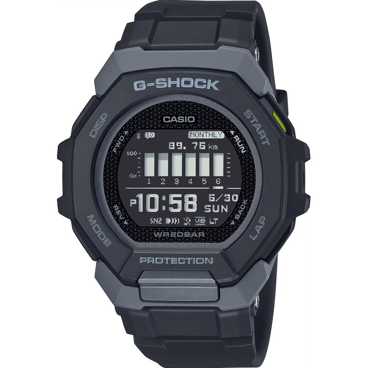 Herreur Casio G-Shock G SQUAD - SUNNY SIDE STYLE Sort (Ø 47,5 mm)
