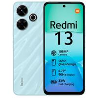Smartphone Xiaomi Redmi 13 Octa Core 6 GB RAM 128 GB Blå 6,79"