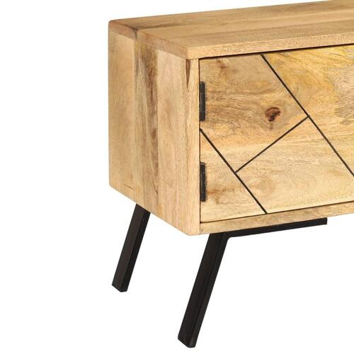 Tv-skab 140x30x40 cm massivt mangotræ