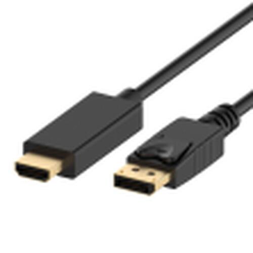 DisplayPort til VGA-adapter Ewent Sort 15 cm