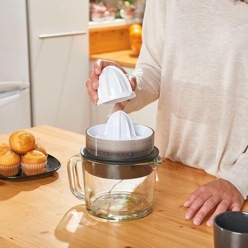 Elektrisk juicer Black & Decker ES9240070B Hvid Sort Gennemskinnelig 30 W 1 L
