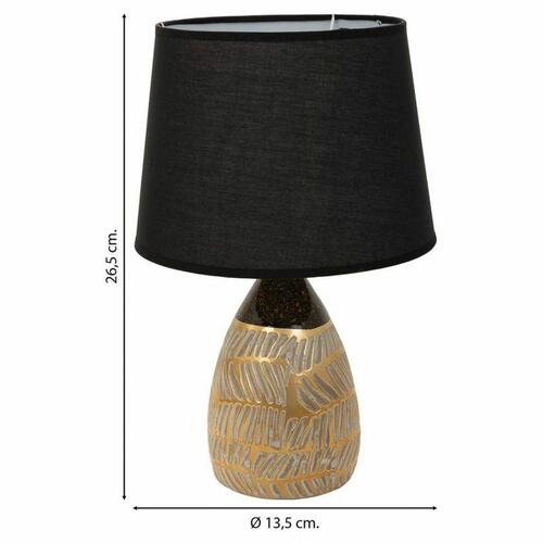 Bordlampe Alexandra House Living Guld Keramik 13 x 26 x 13 cm