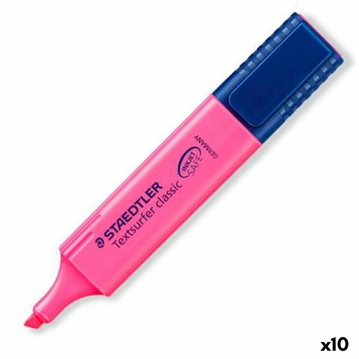 Staedtler Textsurfer Classic overstregningstuscher - fuchsia, 10 stk.