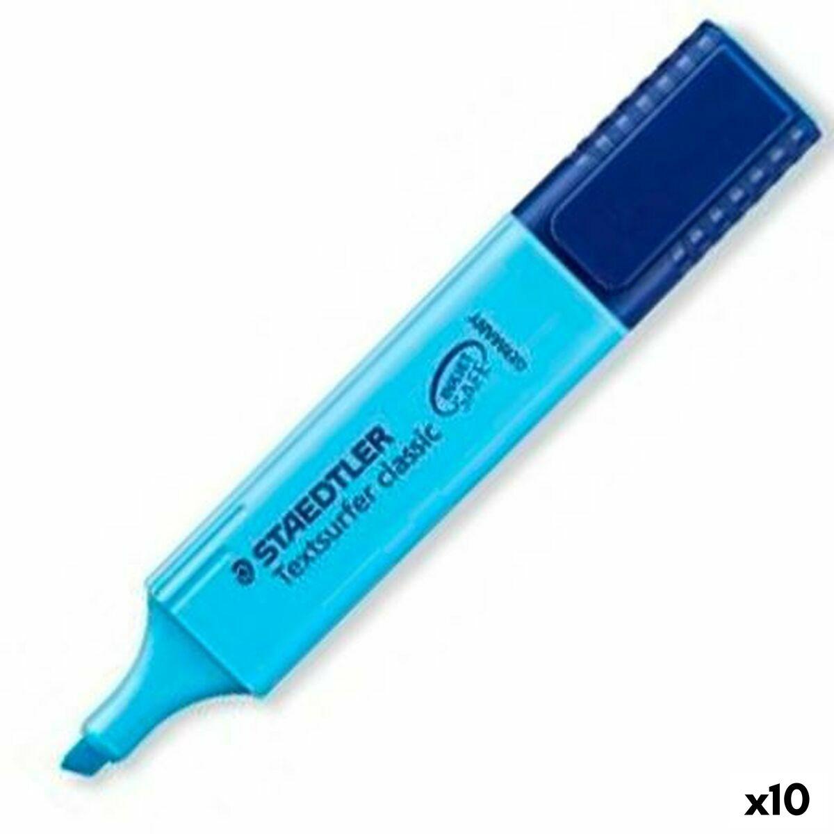 Staedtler Textsurfer Classic - fluorescerende markør, blå (10 stk.)