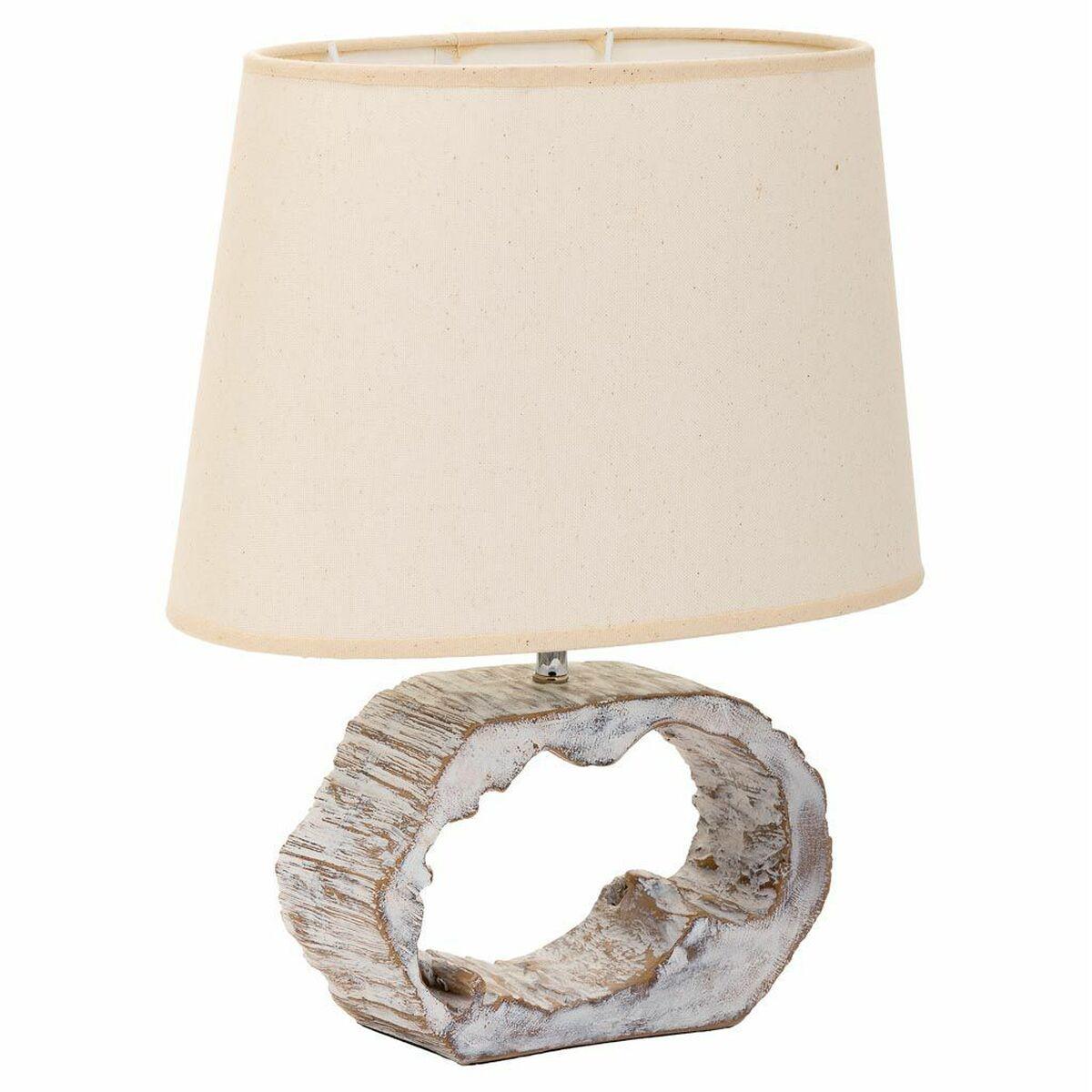 Bordlampe Alexandra House Living Hvid Polyesterharpisk 220-240 V 9 x 25 x 23 cm